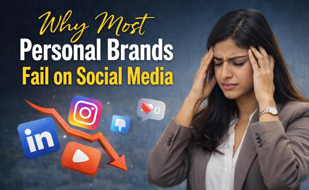 why most personal brands fail on social media